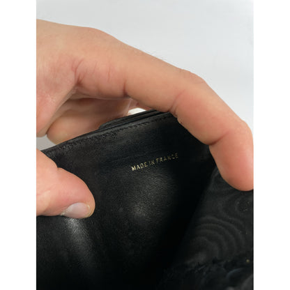 Chanel Black Leather Wallet image 4