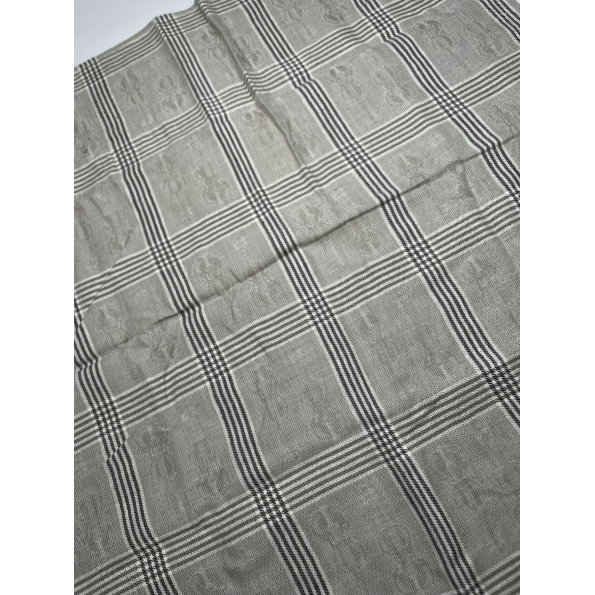 Dior Grey Silk Scarf image 2