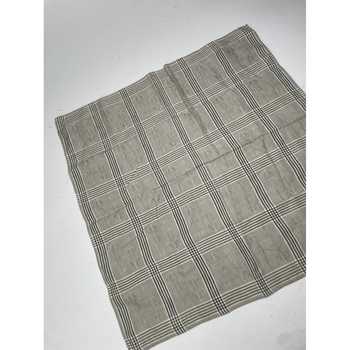 Dior Grey Silk Scarf image 3