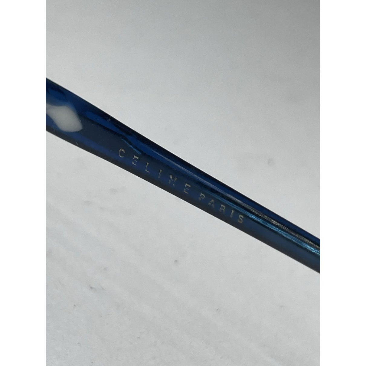 Celine Blue Plastic Sunglasses image 5