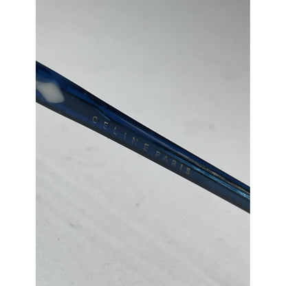 Celine Blue Plastic Sunglasses image 5