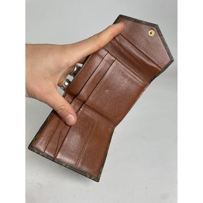 Louis Vuitton Emilie Brown Leather Wallet image 5