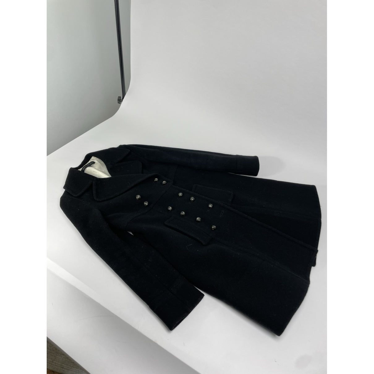 Marc Jacobs Anthracite Wool Trench Coat image 2