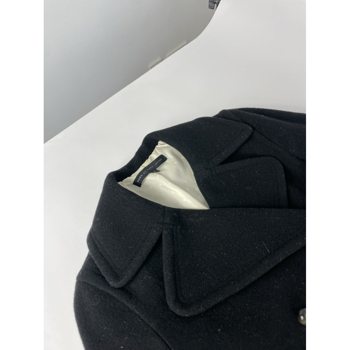 Marc Jacobs Anthracite Wool Trench Coat image 3