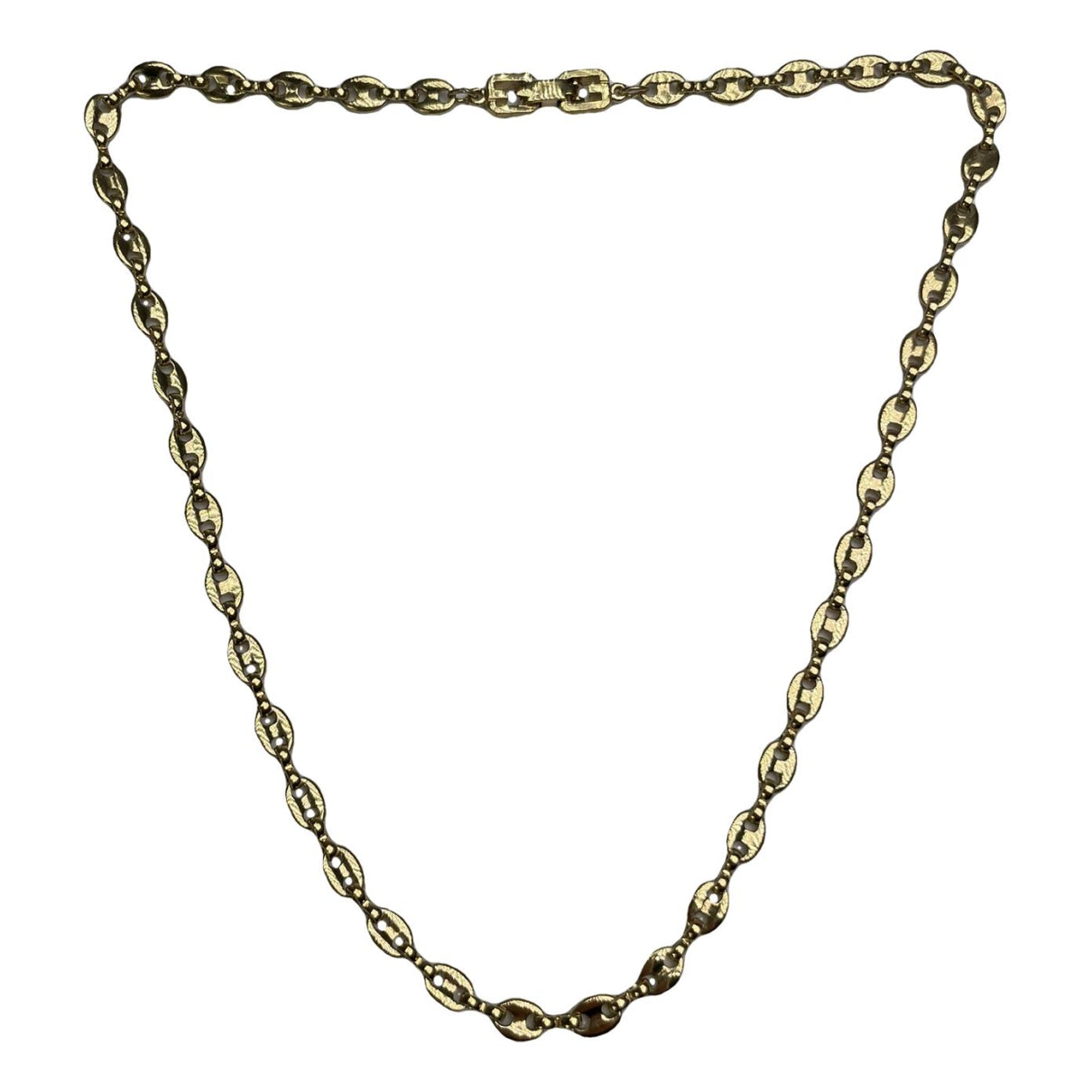 Givenchy Gold Steel Necklace image 1