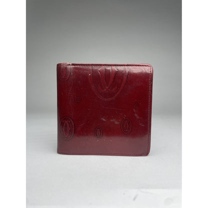 Cartier Burgundy Patent Leather Purse image 2