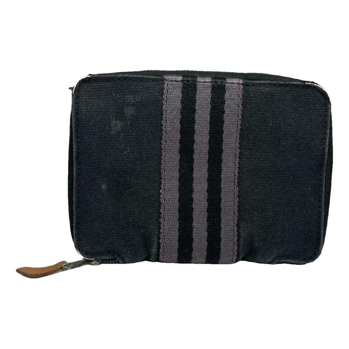 Hermès Black Cotton Wallet image 1