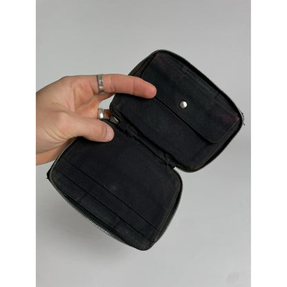 Hermès Black Cotton Wallet image 3