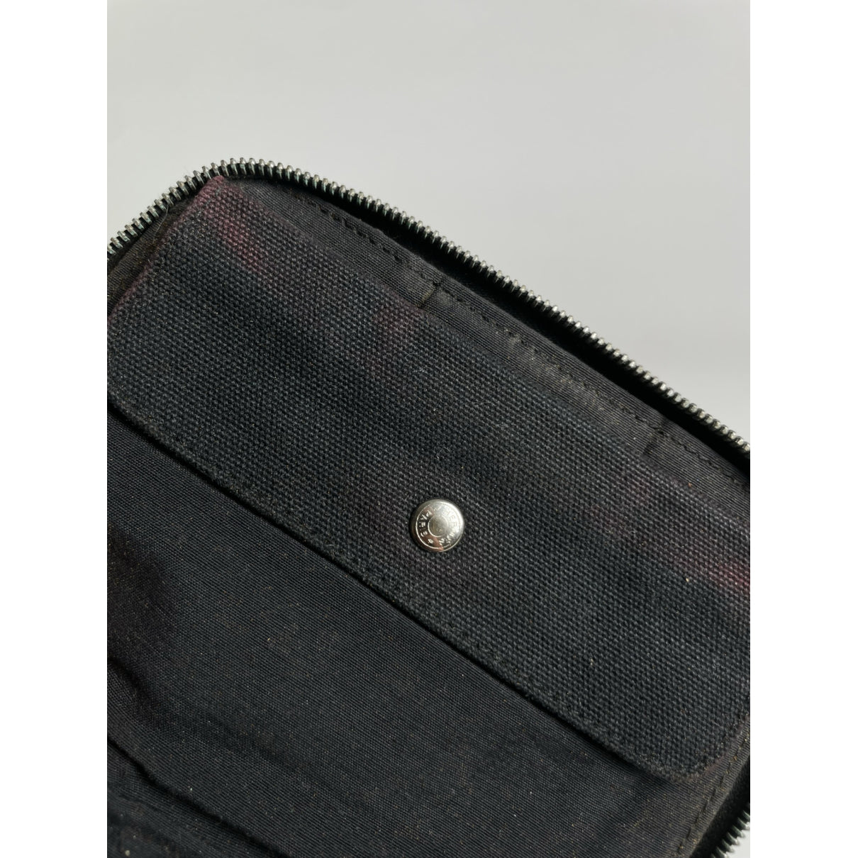 Hermès Black Cotton Wallet image 4