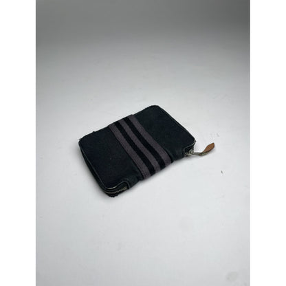 Hermès Black Cotton Wallet image 5