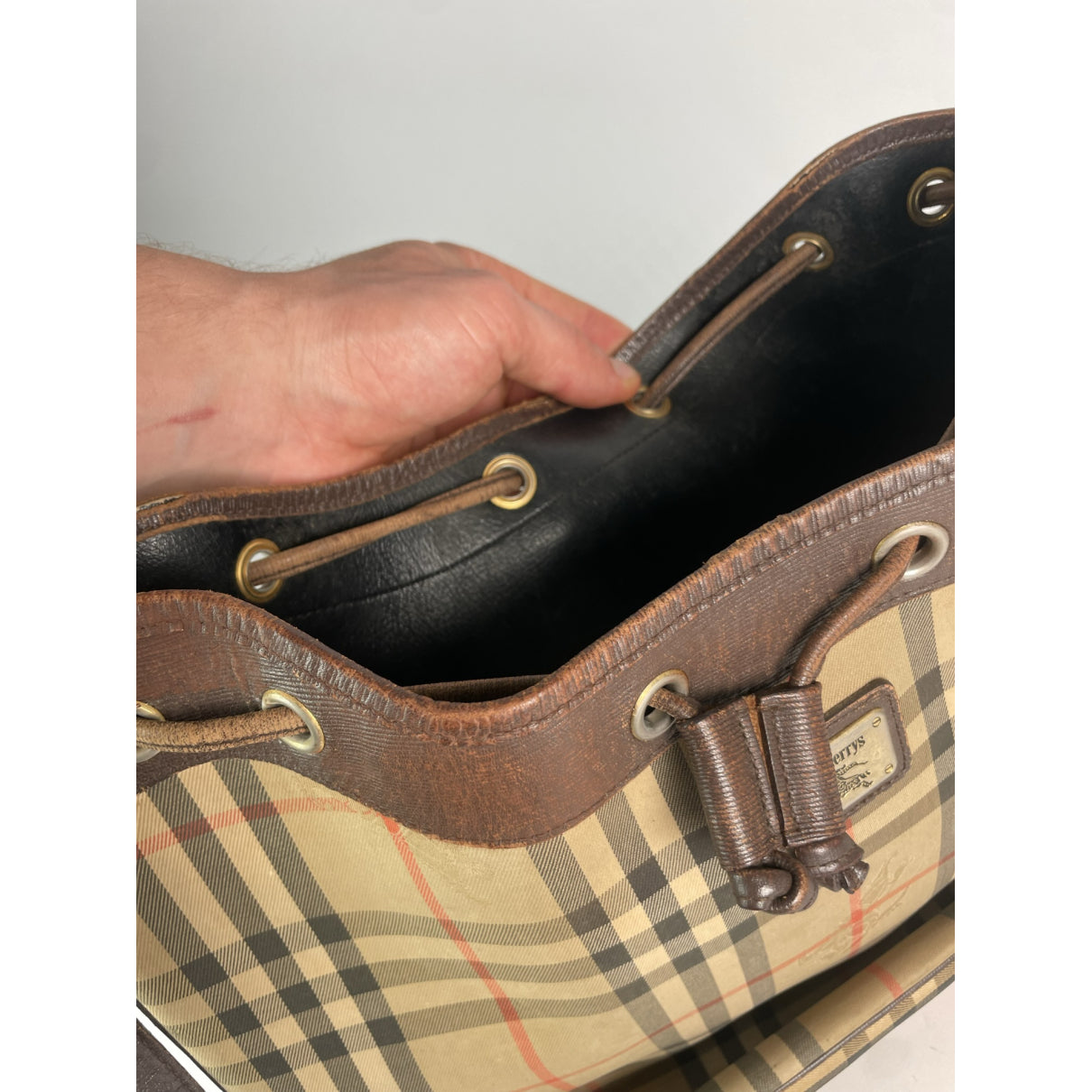 Burberry Lola Bucket Handbag image 3