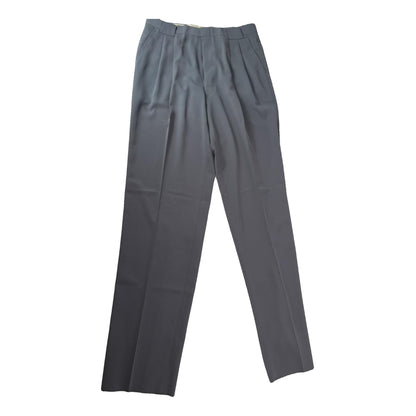Balenciaga Grey Polyester Trouser image 1