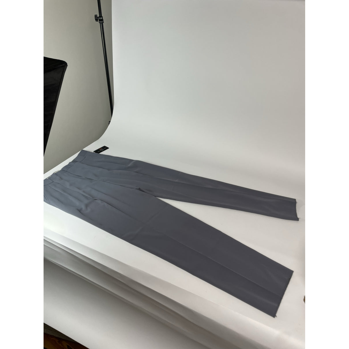 Balenciaga Grey Polyester Trouser image 3