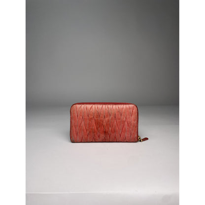 Miu Miu Red Leather Wallet image 4