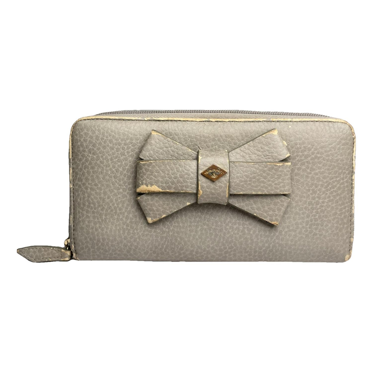 Vivienne Westwood Silver Leather Wallet image 1