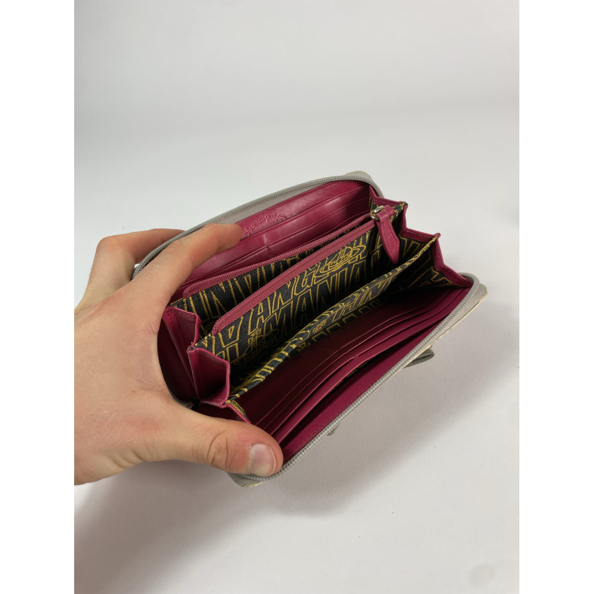 Vivienne Westwood Silver Leather Wallet image 4