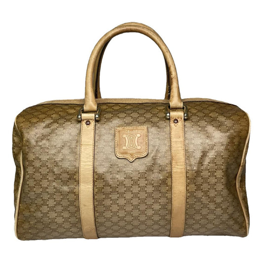 Celine SAC SEAU Gold Leather Handbag image 1