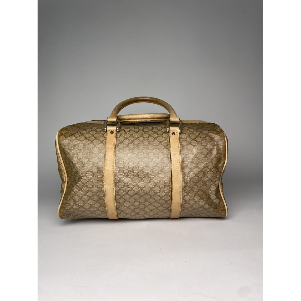 Celine SAC SEAU Gold Leather Handbag image 4