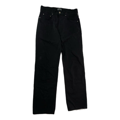Versace Black Polyester Trouser image 1