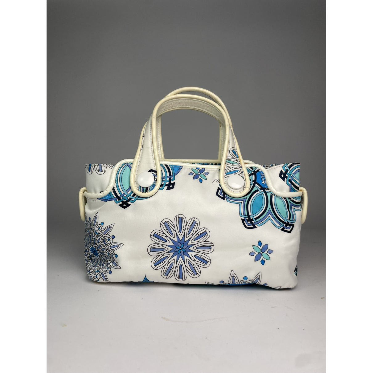 Emilio Pucci White Cotton Handbag image 4