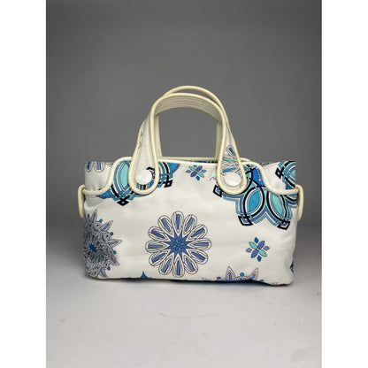 Emilio Pucci White Cotton Handbag image 4