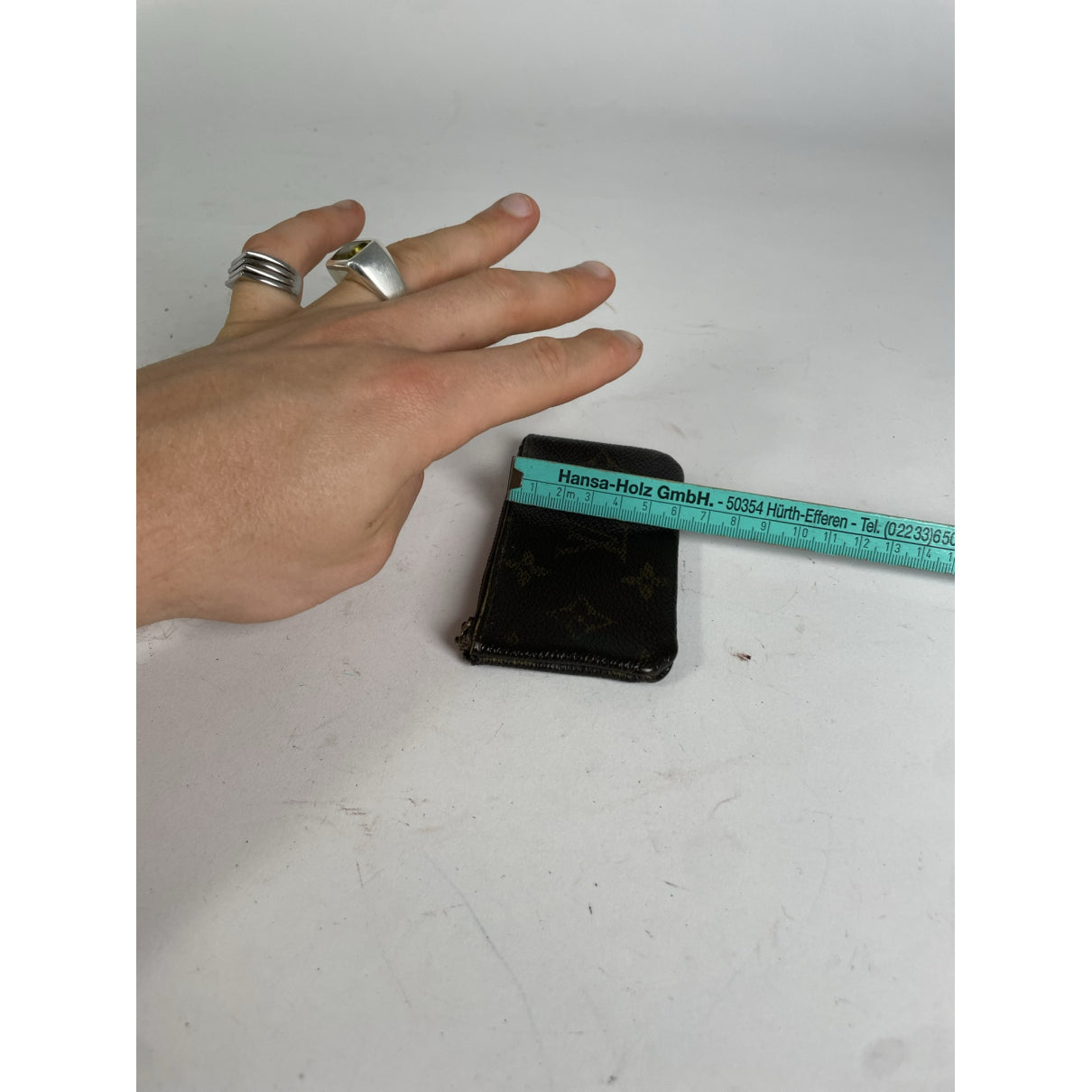 Louis Vuitton Brown Leather Purse image 5