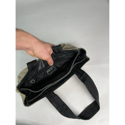 Prada Black Cotton Handbag image 2