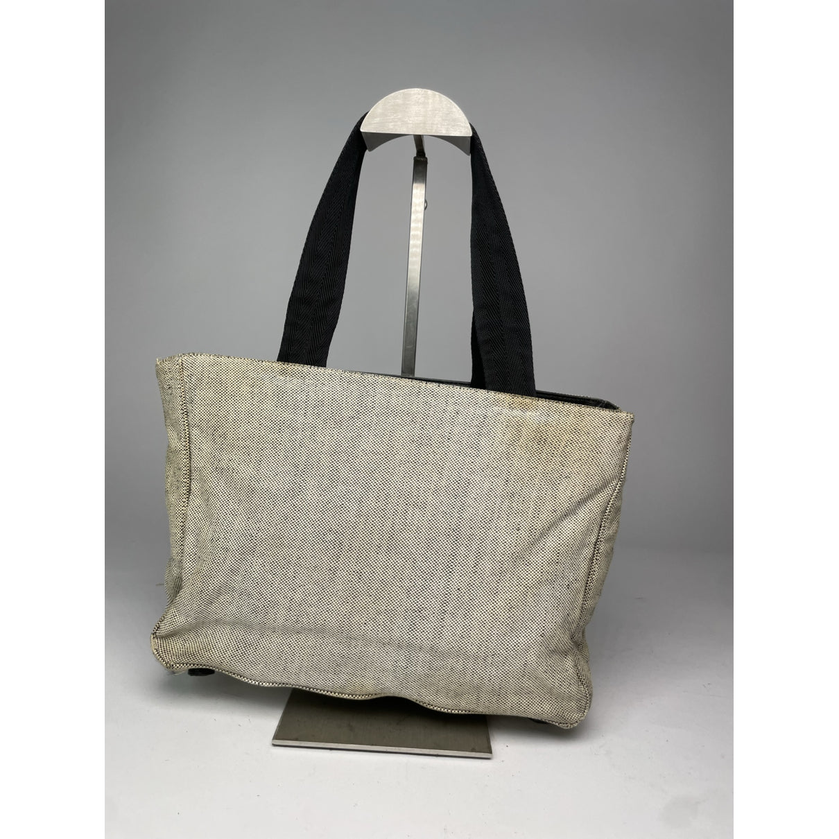 Prada Black Cotton Handbag image 4