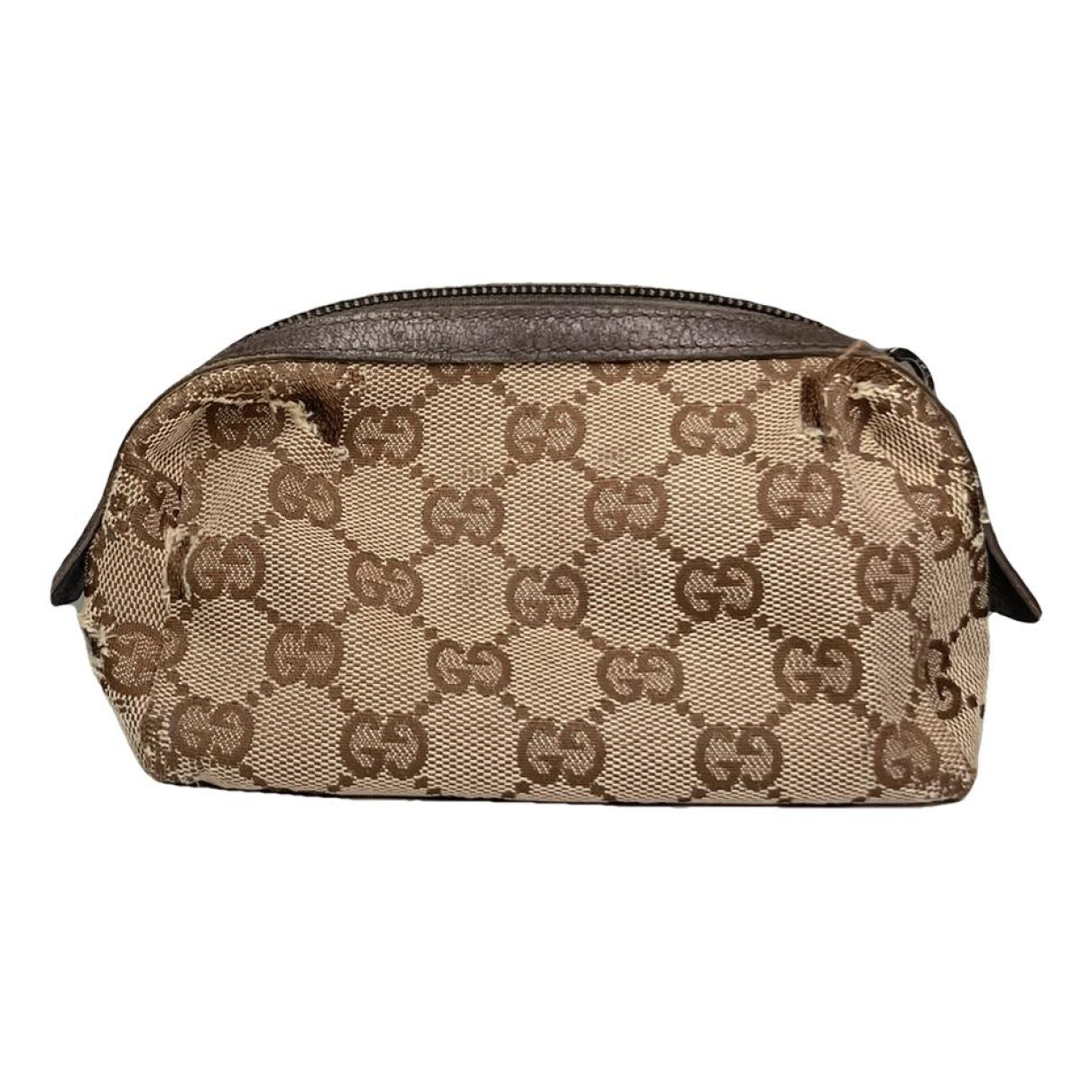 Gucci Neo Vintage Beige Cotton Clutch Bag image 1