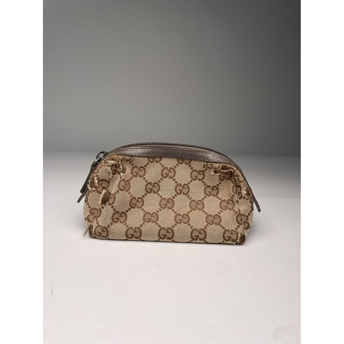 Gucci Neo Vintage Beige Cotton Clutch Bag image 3