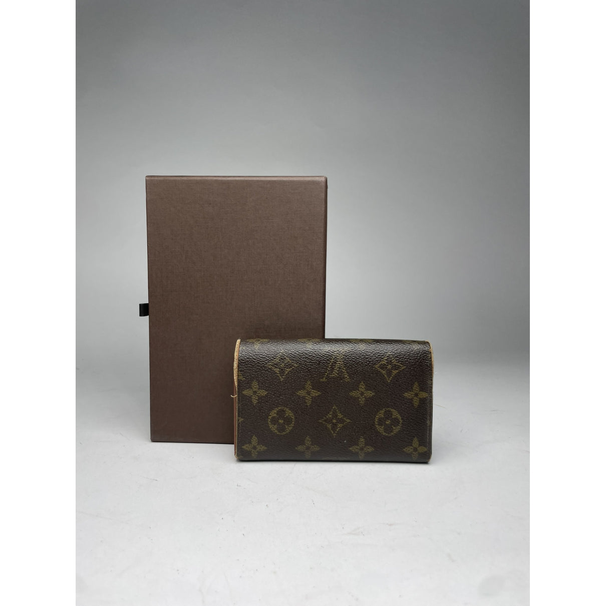 Louis Vuitton Joséphine Brown Leather Wallet image 2