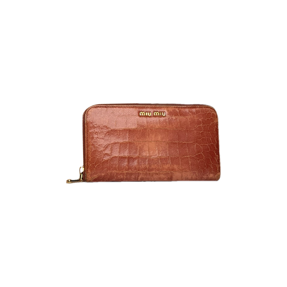 Miu Miu Brown Leather Wallet image 1