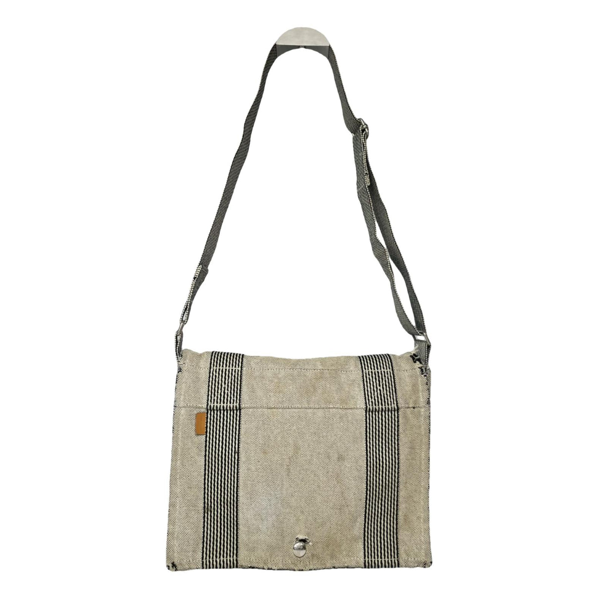 Hermès White Cotton Handbag image 1