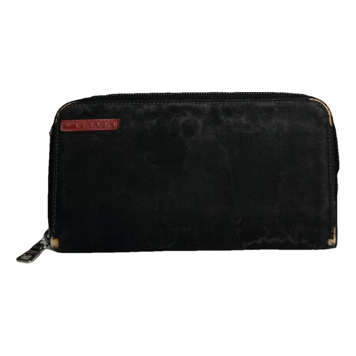 Prada Black Cotton Wallet image 1