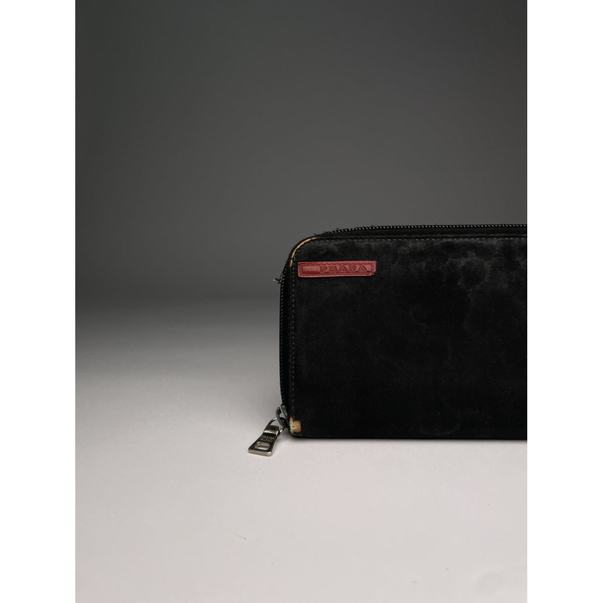Prada Black Cotton Wallet image 3