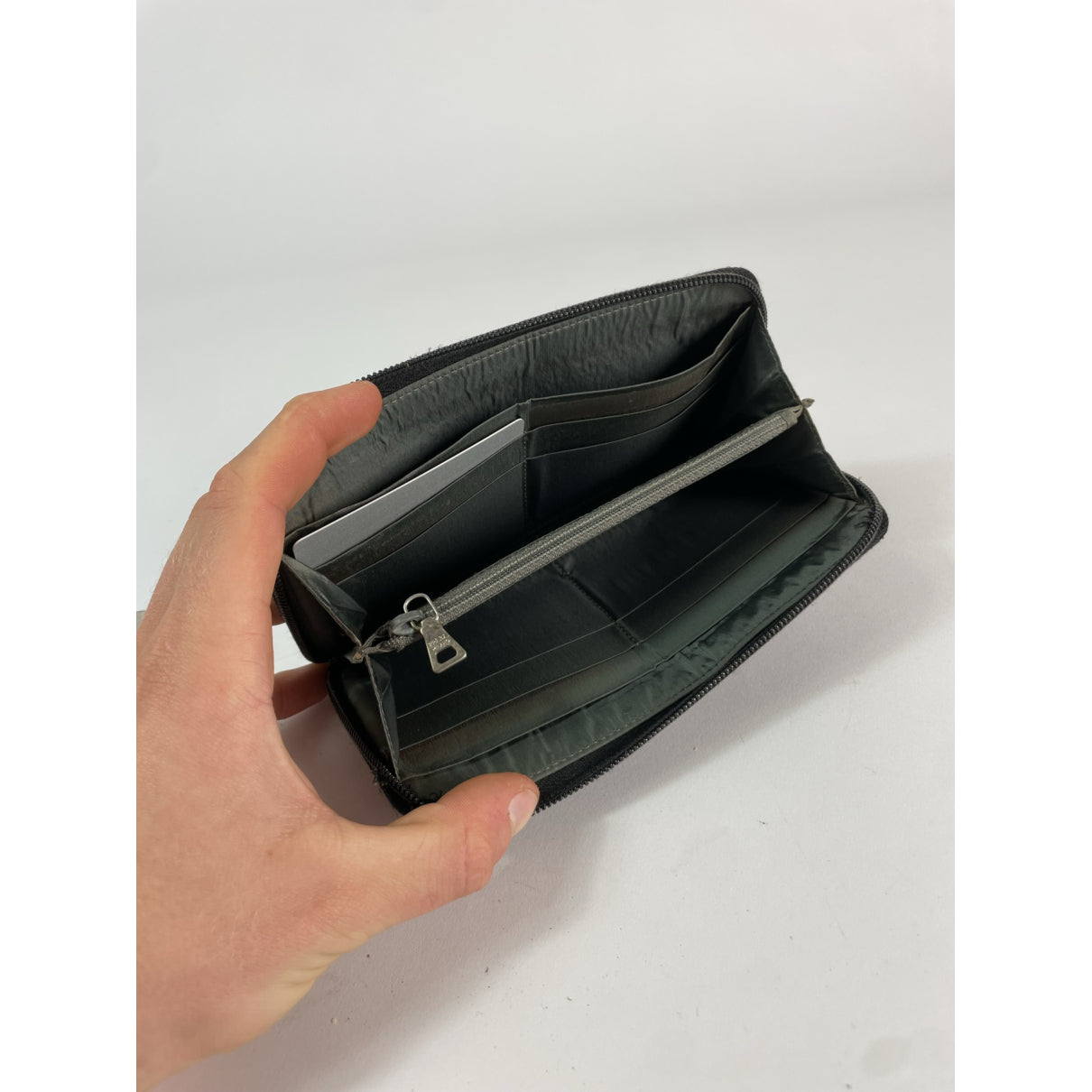 Prada Black Cotton Wallet image 5