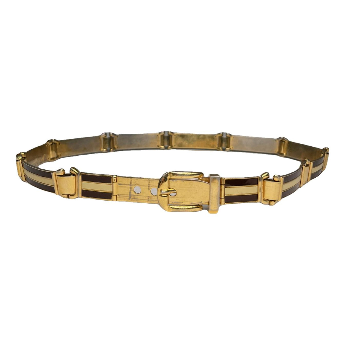 Gucci Gold Metal Belt image 1