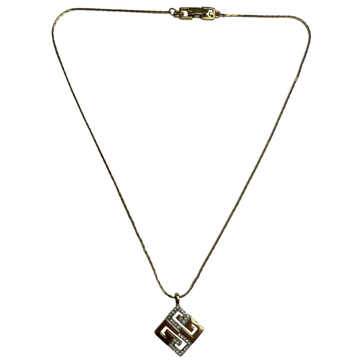 Givenchy Gold Steel Necklace image 1