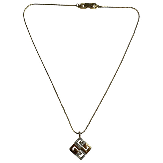 Givenchy Gold Steel Necklace image 1