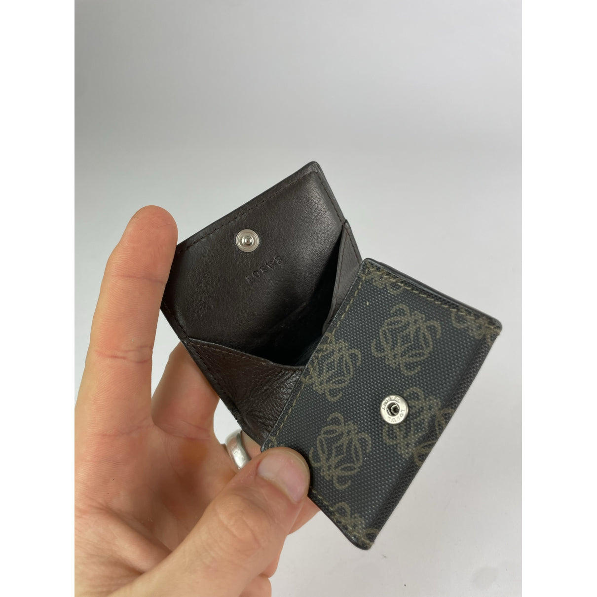 Loewe Black Leather Purse image 3