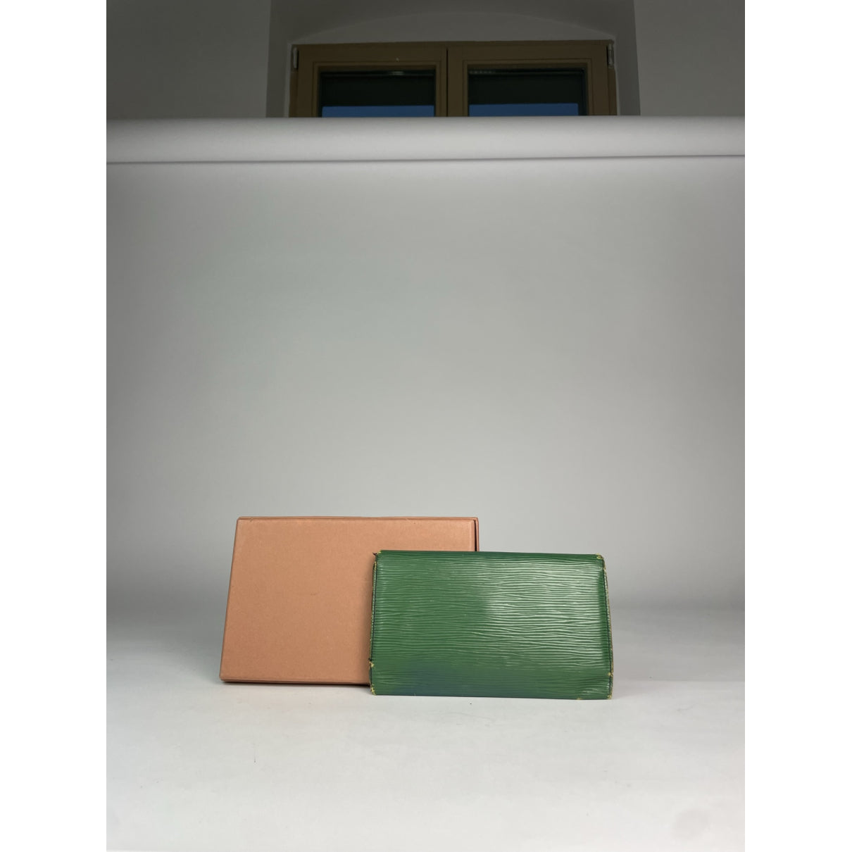 Louis Vuitton Louise Green Leather Wallet image 2