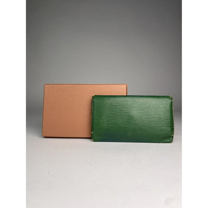 Louis Vuitton Louise Green Leather Wallet image 3