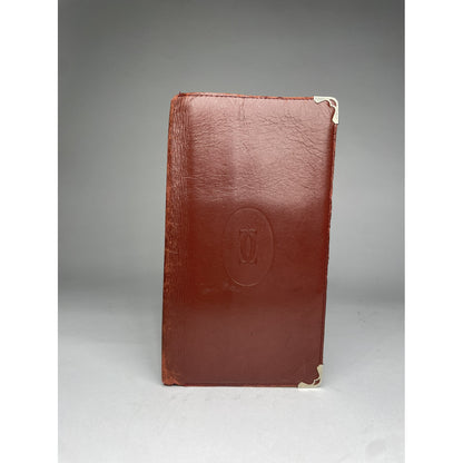 Cartier Burgundy Patent Leather Purse image 2