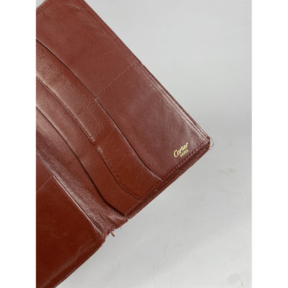 Cartier Burgundy Patent Leather Purse image 5