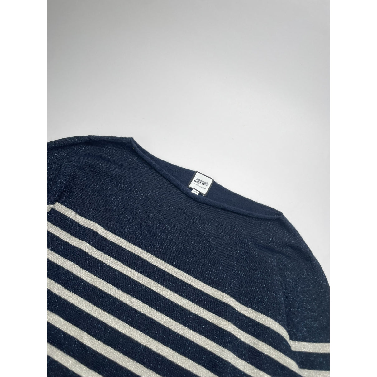 Jean Paul Gaultier Navy Cotton Knitwear image 4