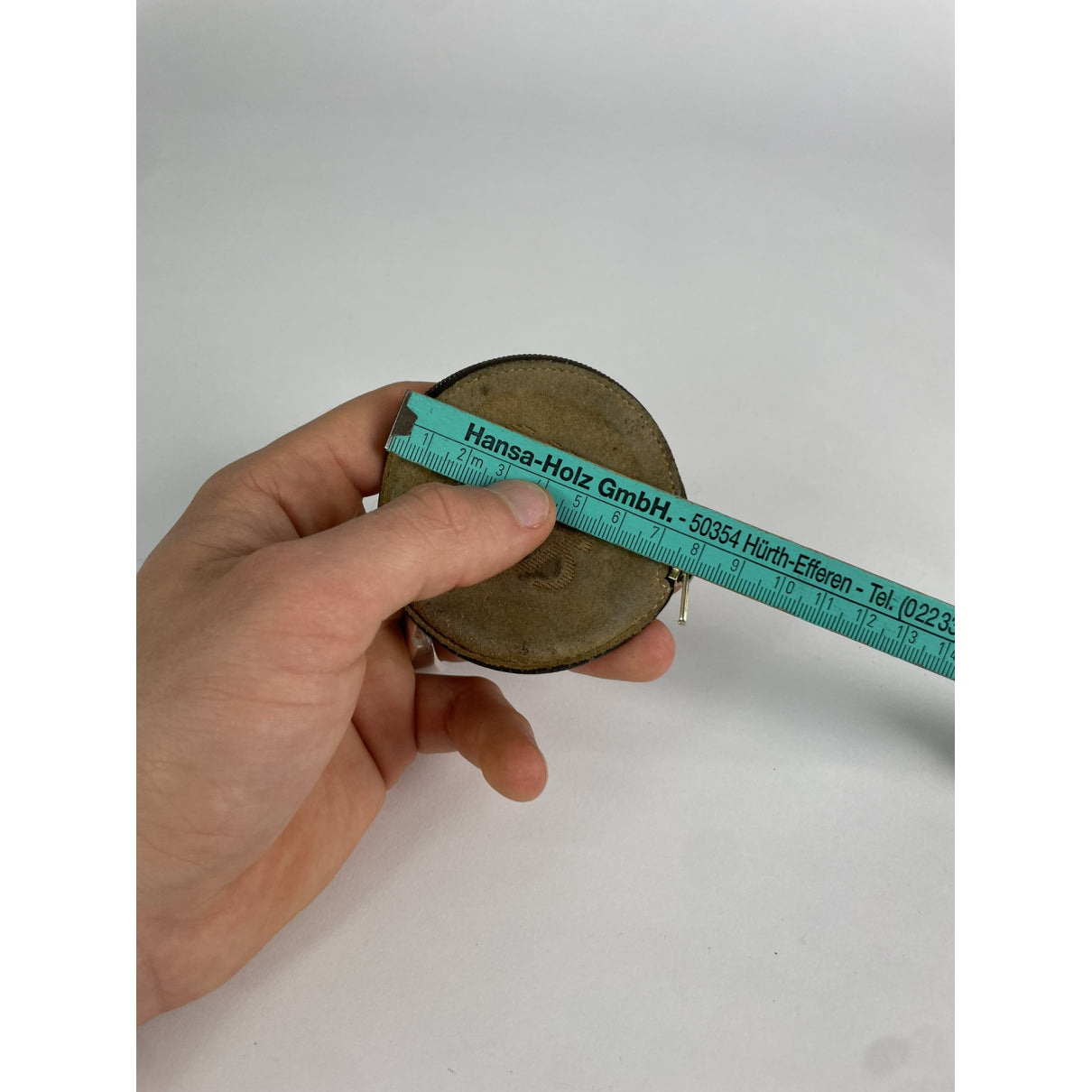 Loewe Khaki Leather Purse image 4