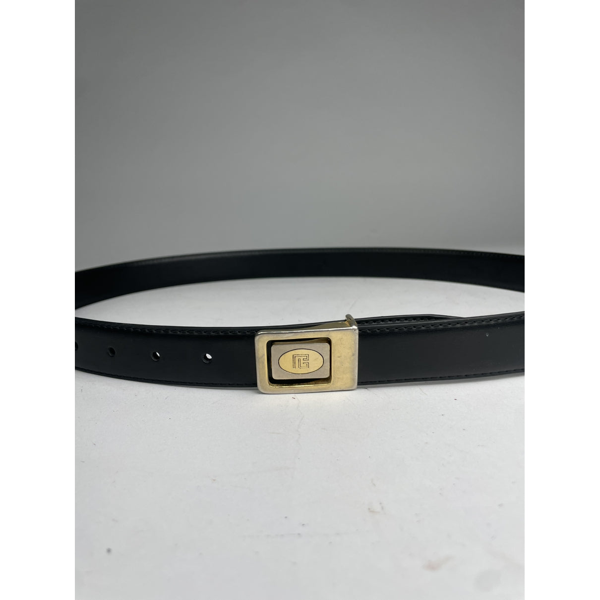Pierre Cardin Black Leather Belt image 2