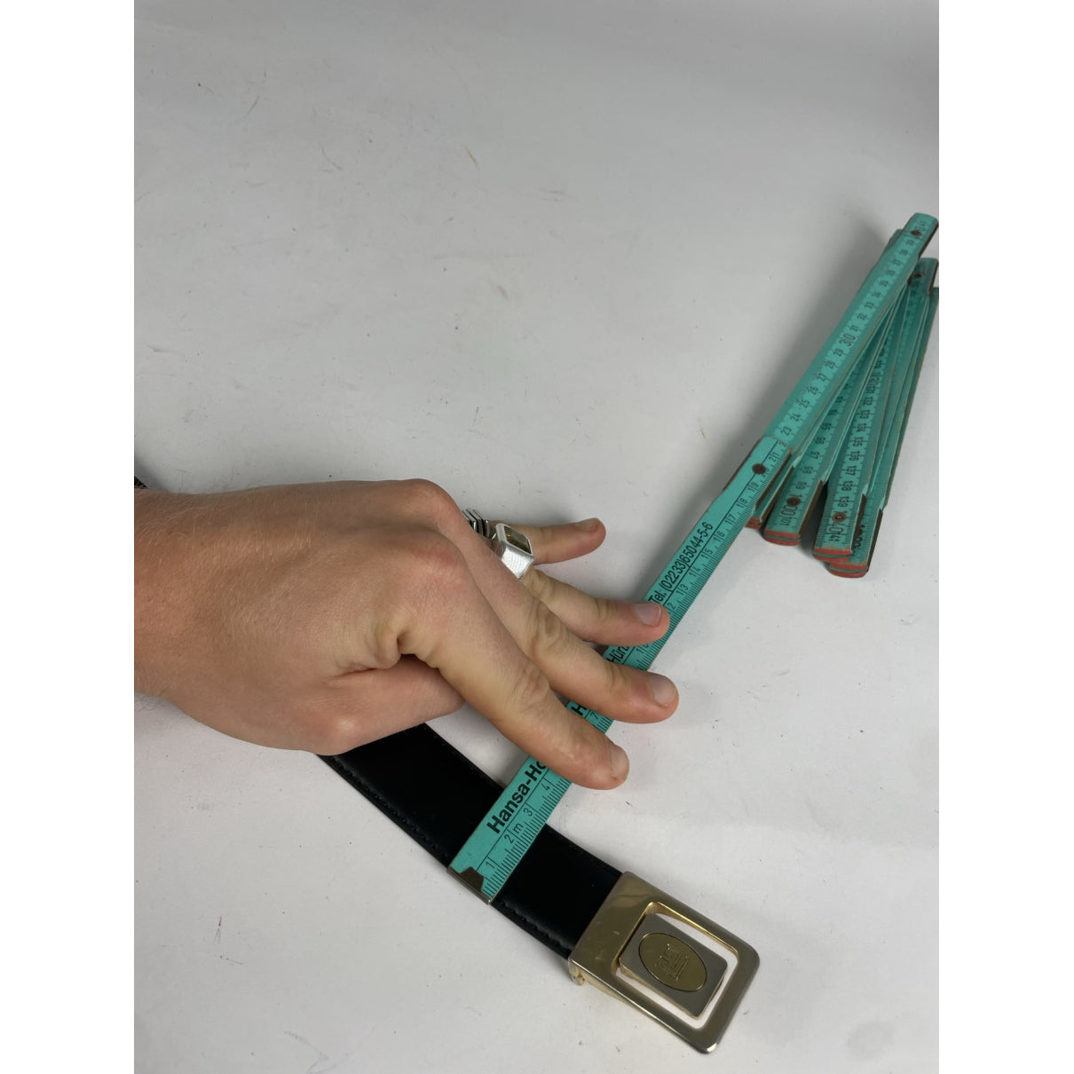 Pierre Cardin Black Leather Belt image 4