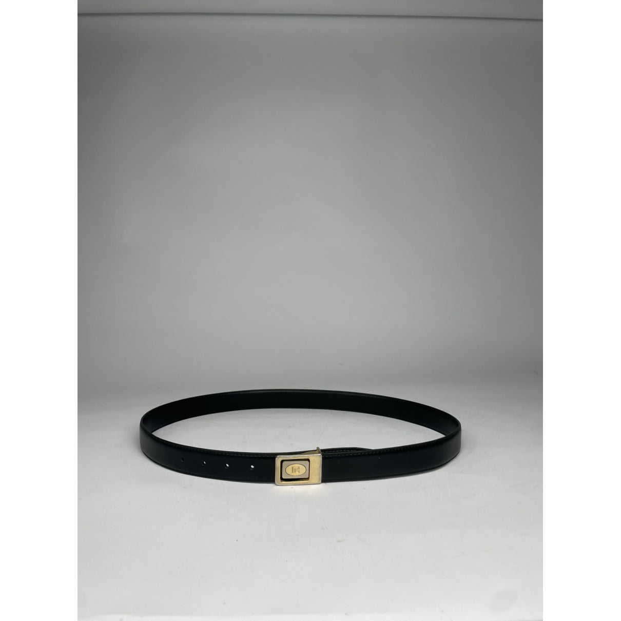 Pierre Cardin Black Leather Belt image 5
