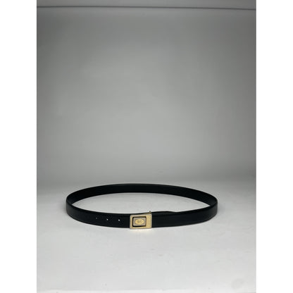 Pierre Cardin Black Leather Belt image 5